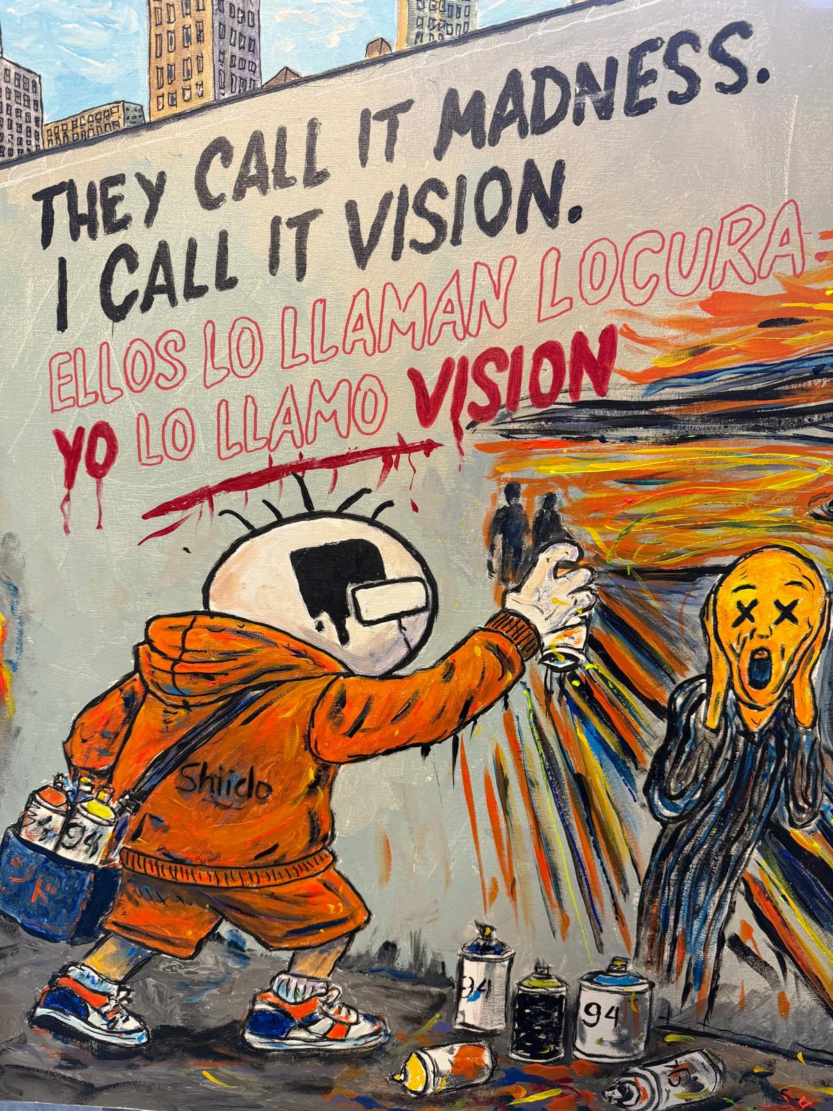 The Urban Scream  SHIIDO by CID シド — Urban Pop Expressionism