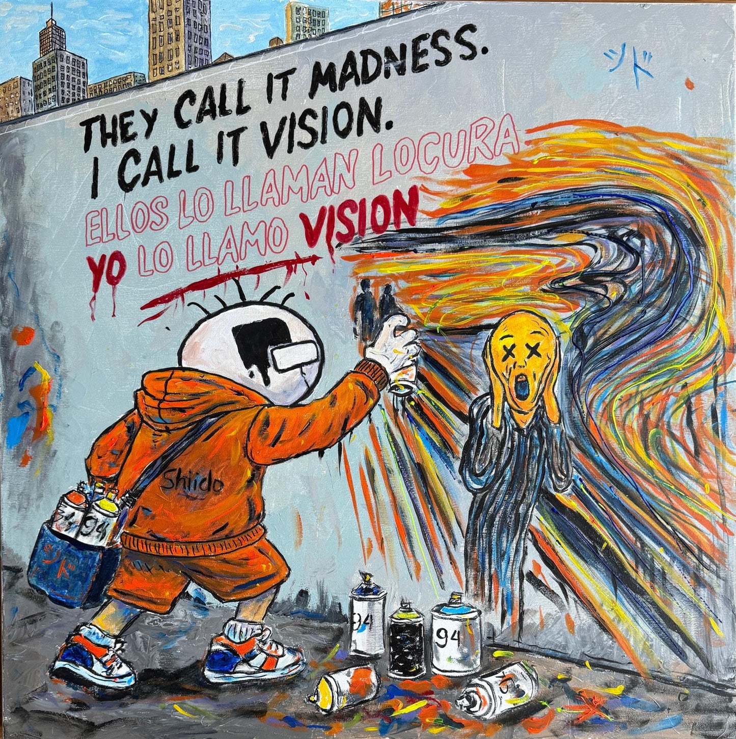 The Urban Scream  SHIIDO by CID シド — Urban Pop Expressionism