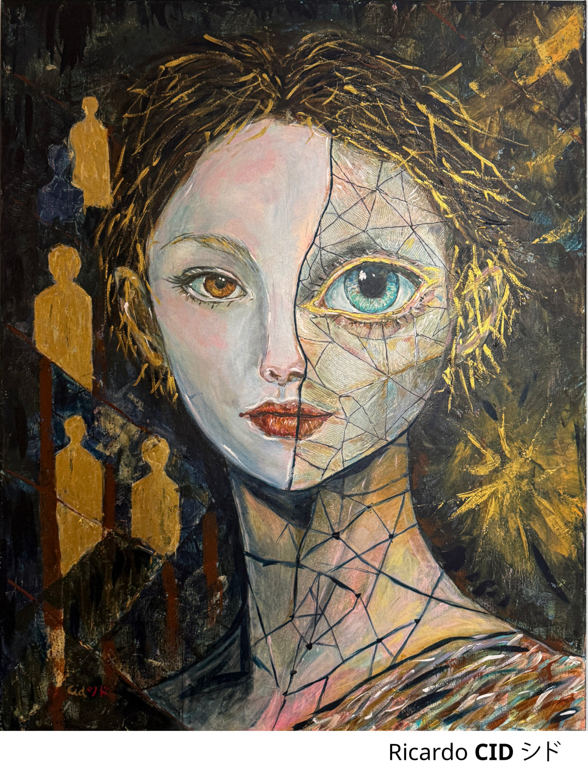 AELIA — Original Neoexpressionist Painting by Ricardo CID | CID シド