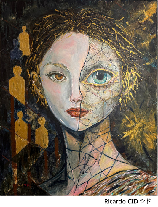 AELIA — Original Neoexpressionist Painting by Ricardo CID | CID シド