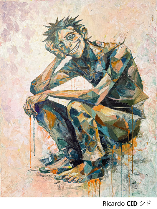 DANTE — Original Expressionist Painting by Ricardo CID | CID シド