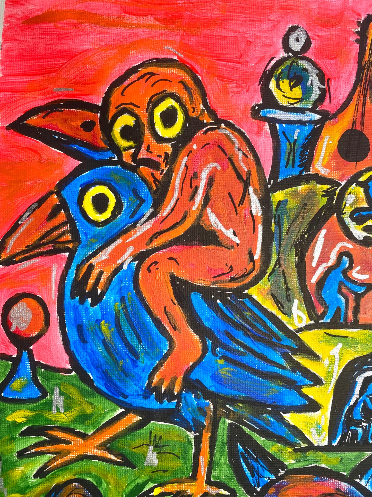 El jinete del pájaro imposible
