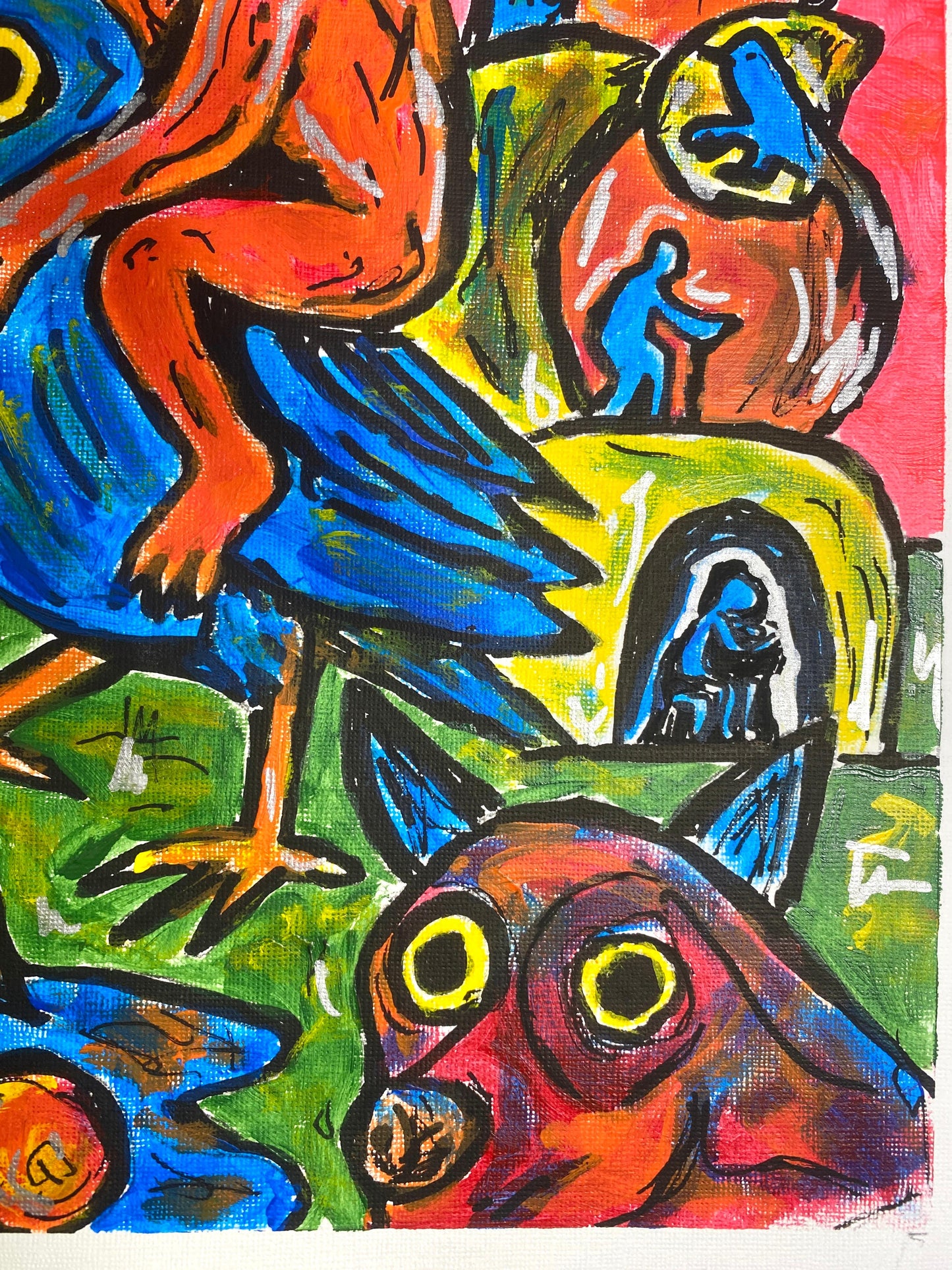 El jinete del pájaro imposible