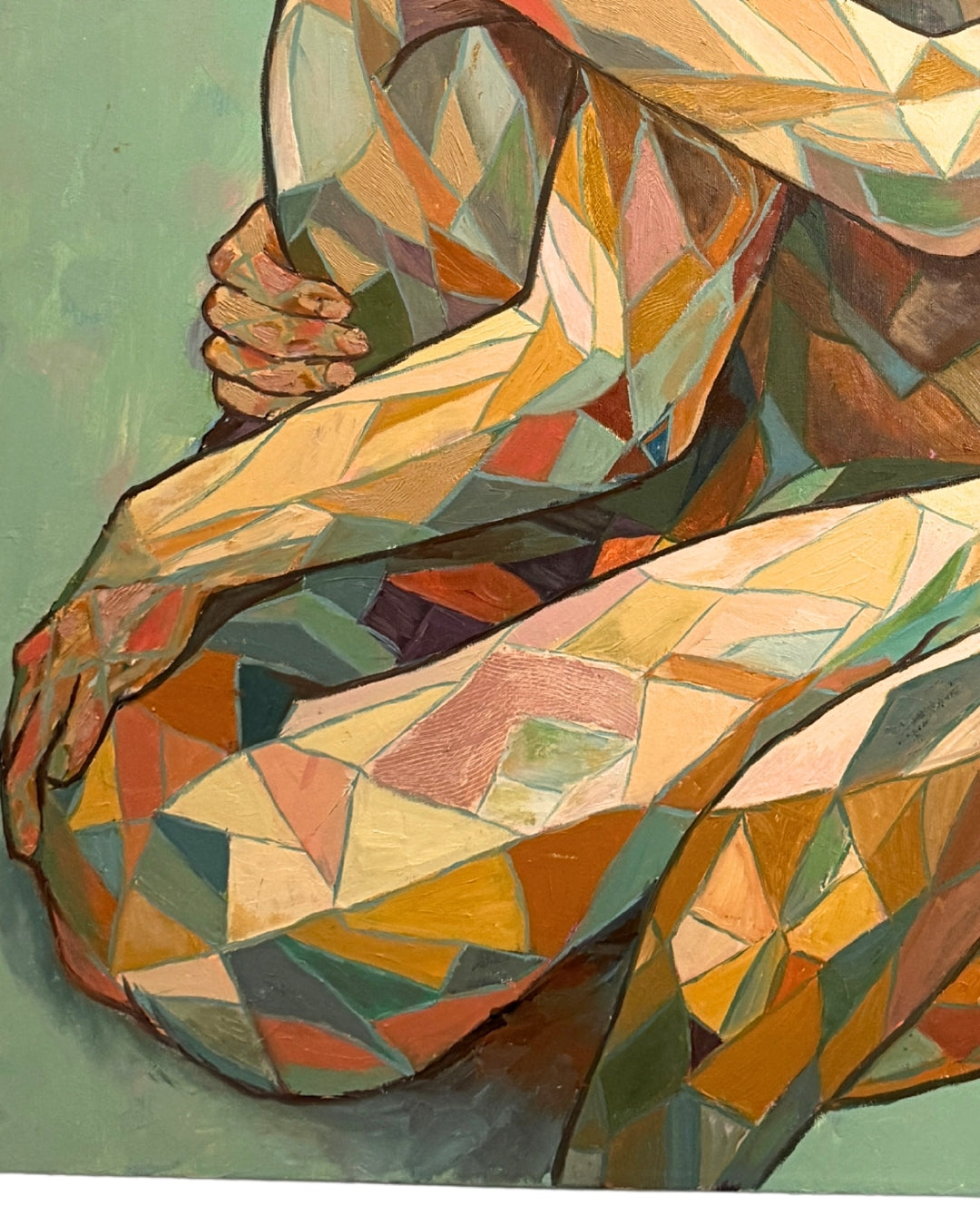 KAIA & ARIS — Original Mixed Media Painting by Ricardo CID シド