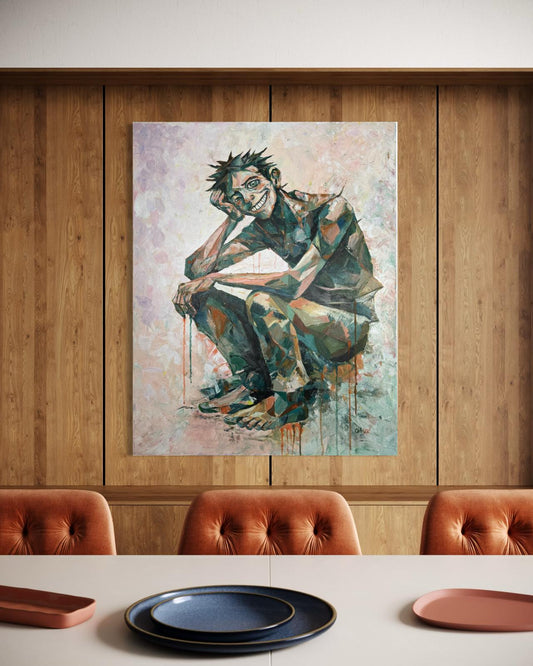 DANTE — Original Expressionist Painting by Ricardo CID | CID シド