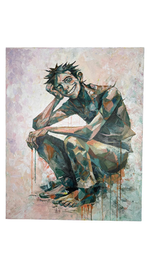 DANTE — Original Expressionist Painting by Ricardo CID | CID シド