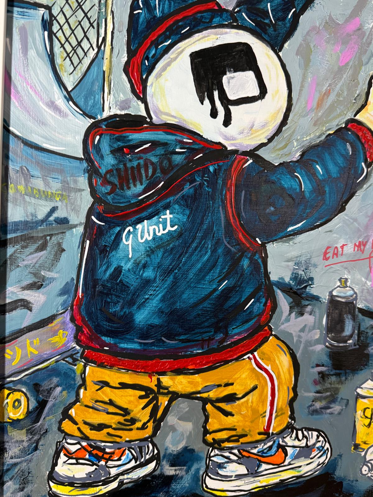 Kill Your Screen | Original Urban Pop Street Art by CID シド