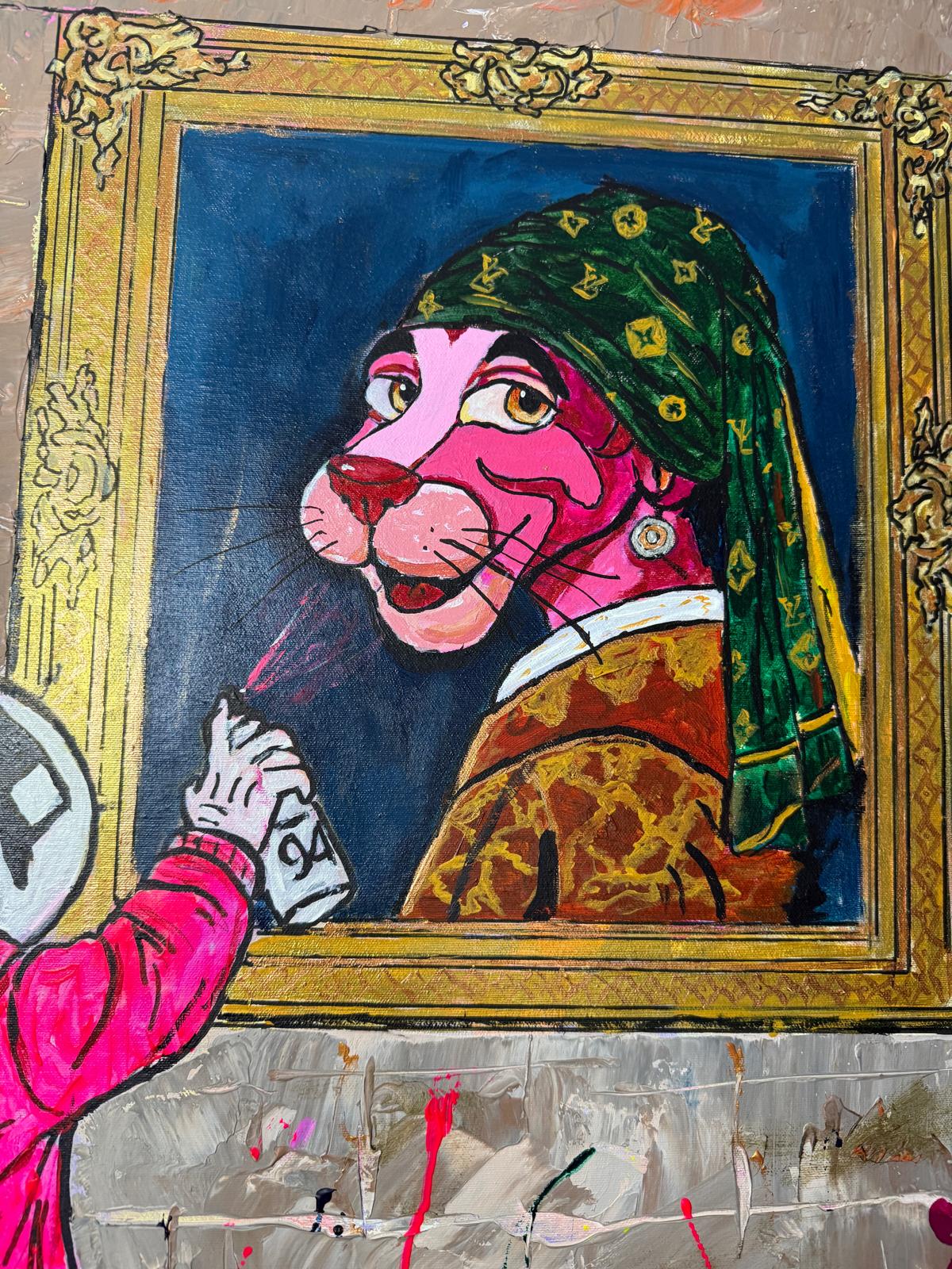 Pink Panther Rebellion  SHIIDO by CID シド — Urban Pop Expressionism