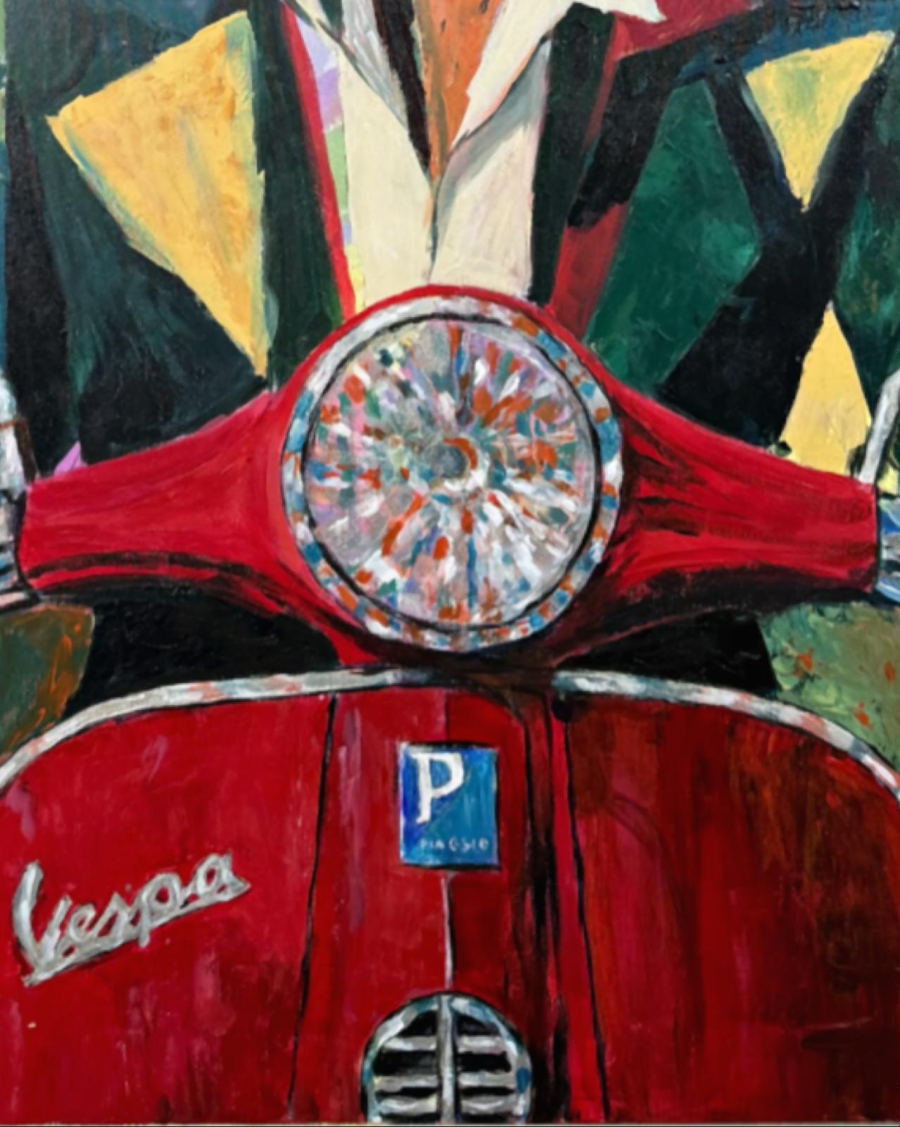 COSMOPOLITAN QUIXOTE — Original Neoexpressionist Painting by Ricardo CID シド
