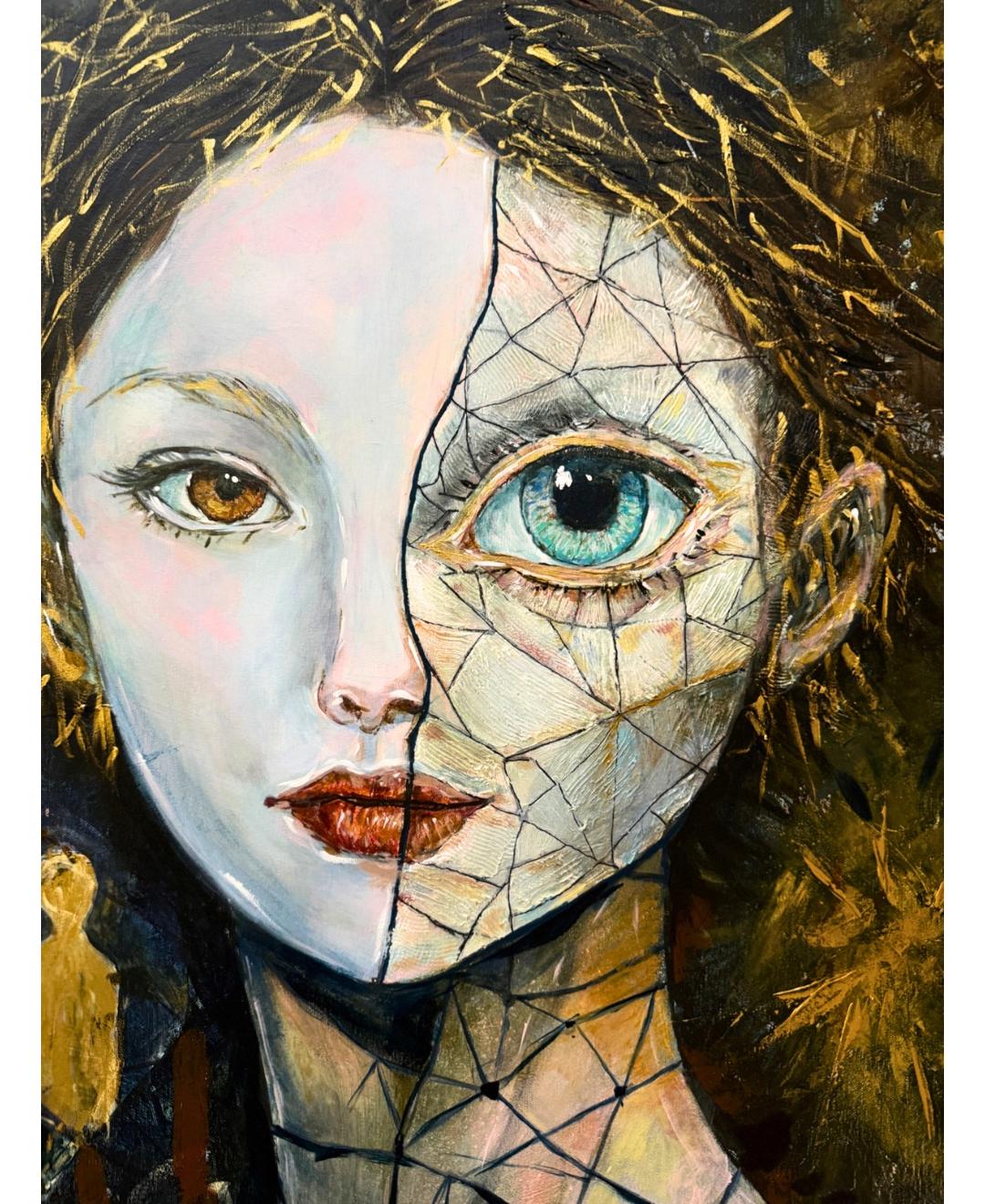 AELIA — Original Neoexpressionist Painting by Ricardo CID | CID シド
