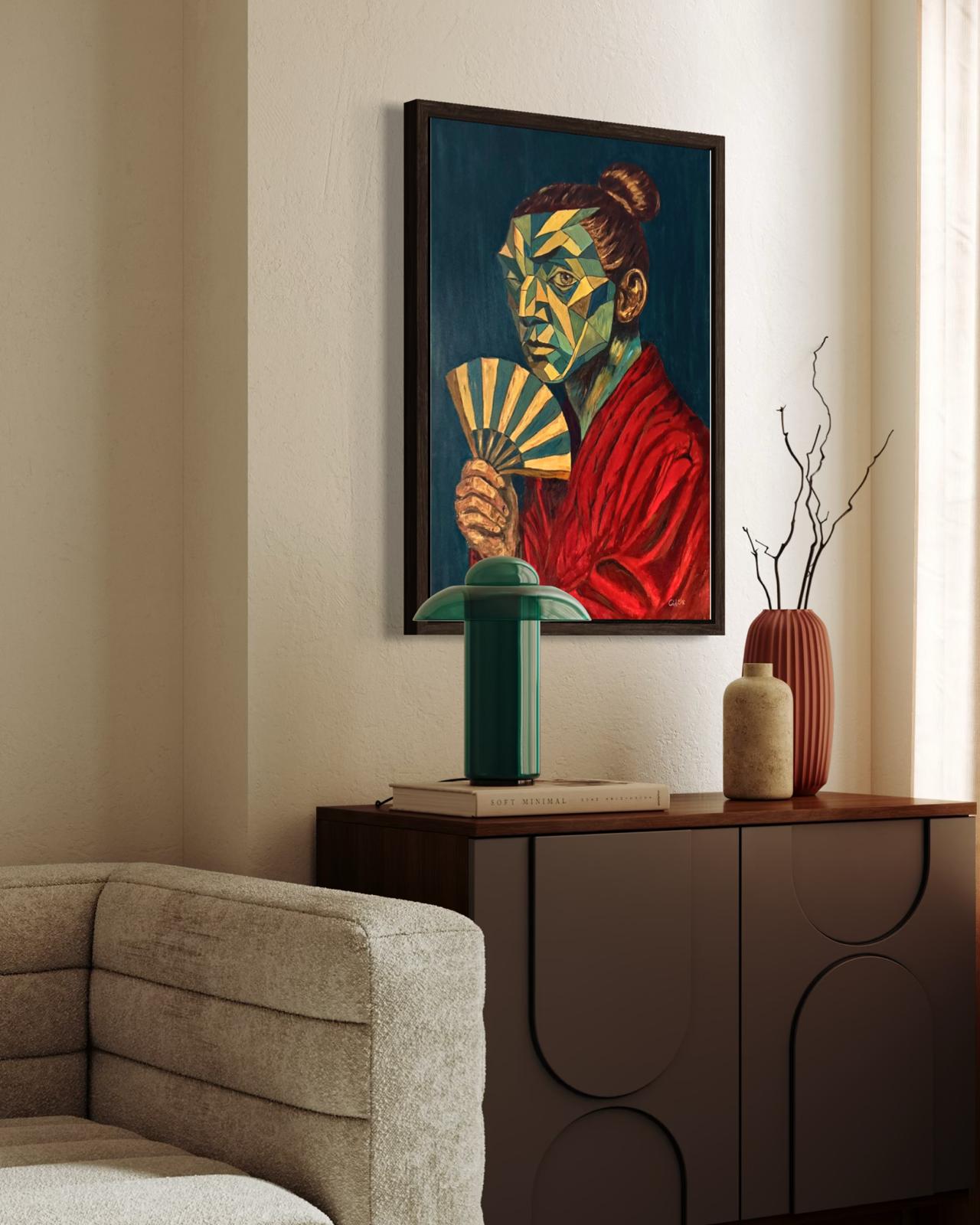 Pintura expresionista figurativa de Ricardo CID シド, obra de arte original disponible en galería.