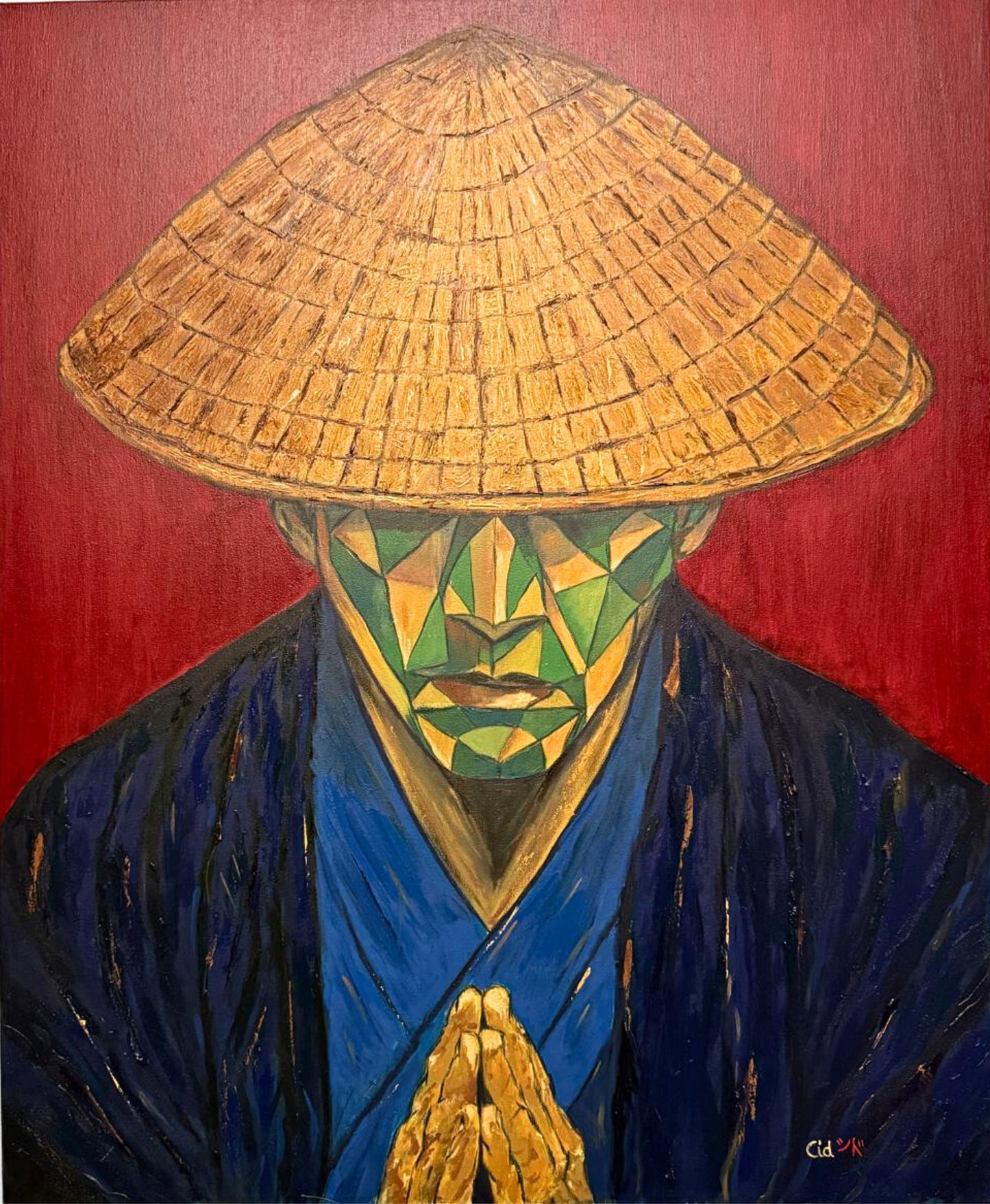 KAYOK — Original Expressionist Painting | "PRESENCIAS" Series by Ricardo CID シド