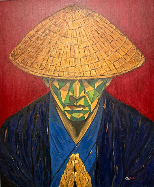 KAYOK — Original Expressionist Painting | "PRESENCIAS" Series by Ricardo CID シド