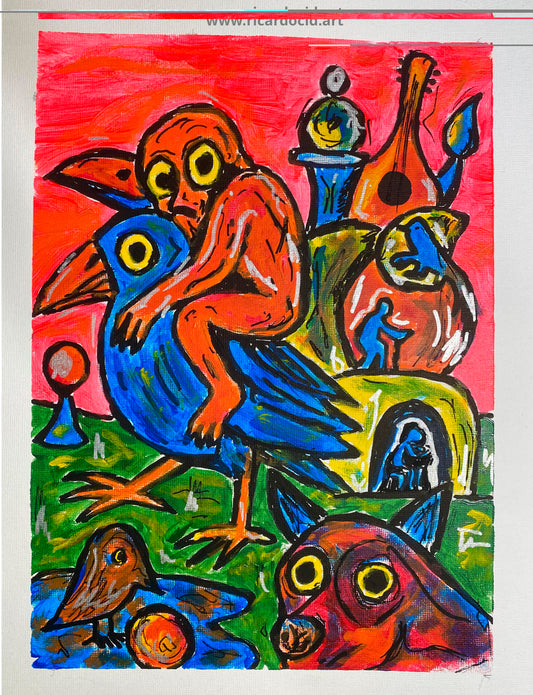 El jinete del pájaro imposible