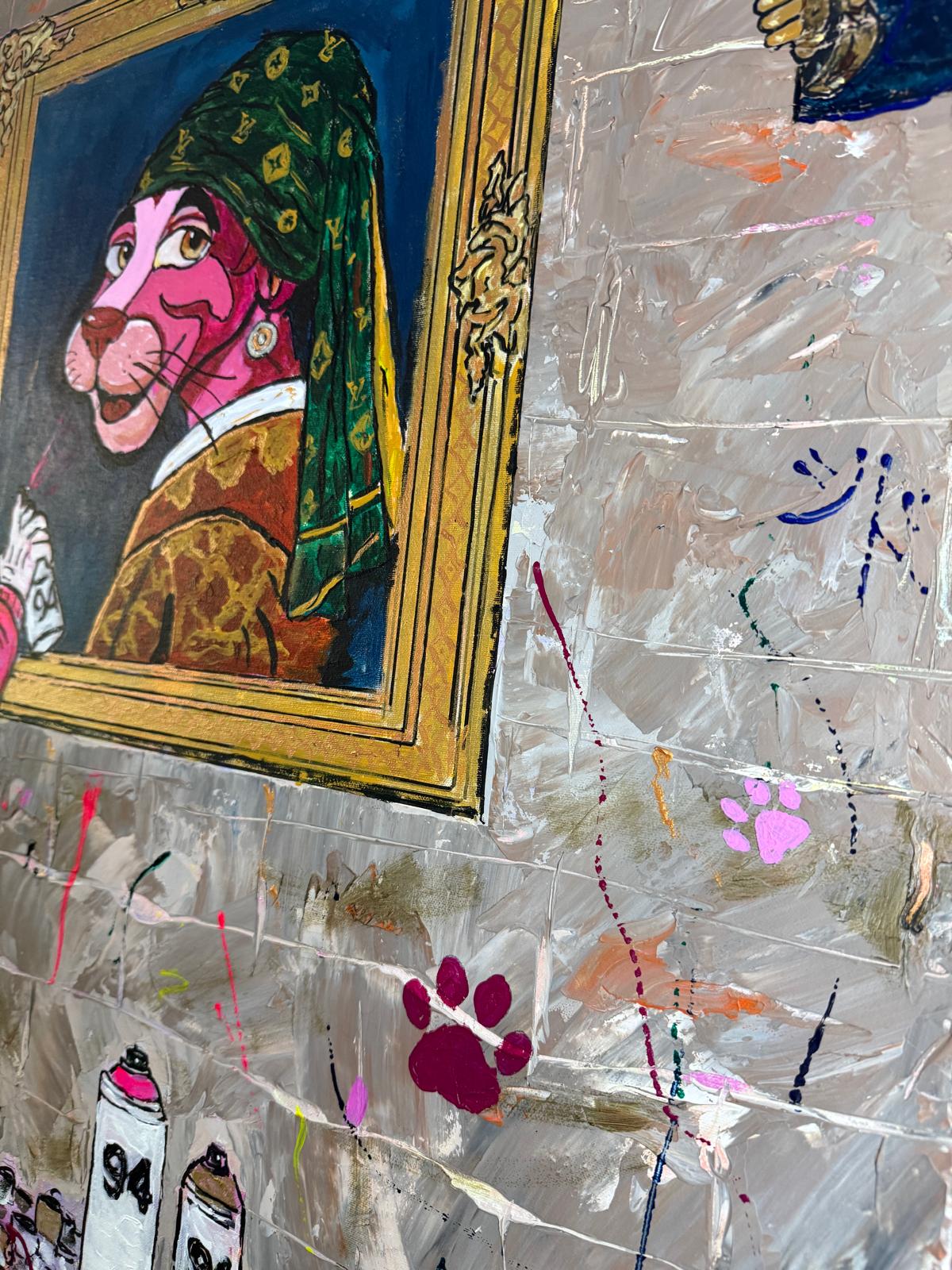 Pink Panther Rebellion  SHIIDO by CID シド — Urban Pop Expressionism