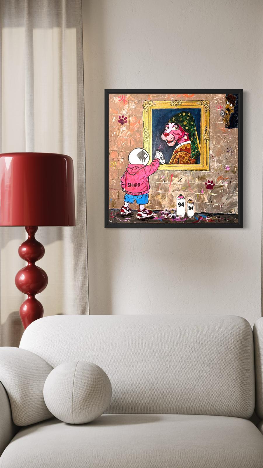 Pink Panther Rebellion  SHIIDO by CID シド — Urban Pop Expressionism