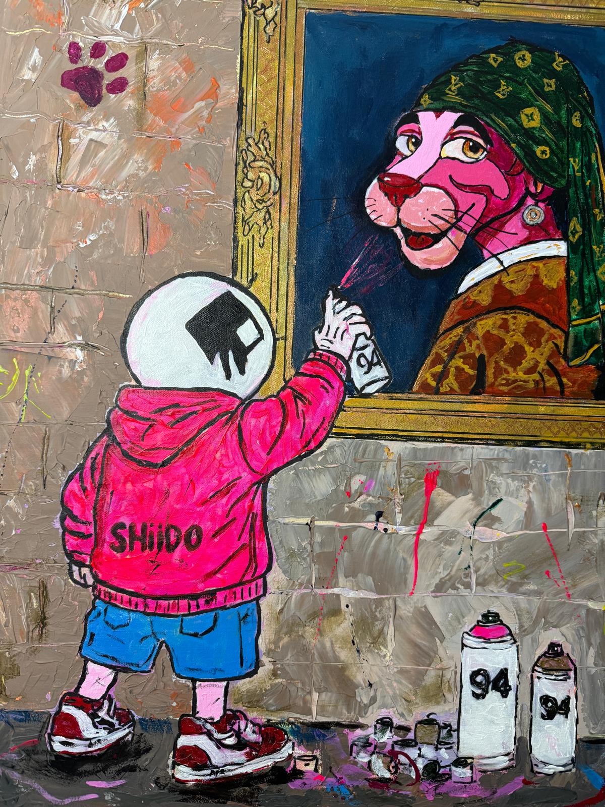 Pink Panther Rebellion  SHIIDO by CID シド — Urban Pop Expressionism