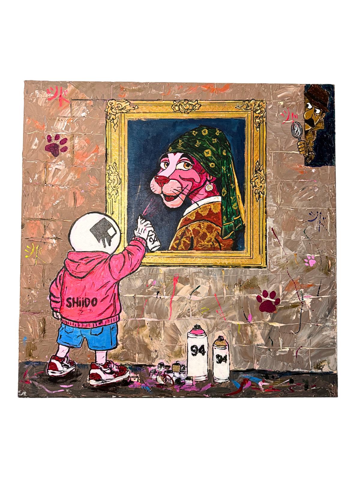 Pink Panther Rebellion  SHIIDO by CID シド — Urban Pop Expressionism
