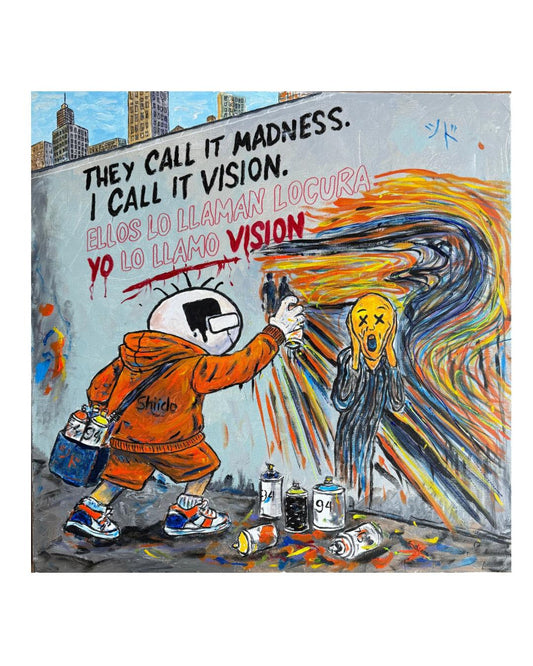 The Urban Scream  SHIIDO by CID シド — Urban Pop Expressionism
