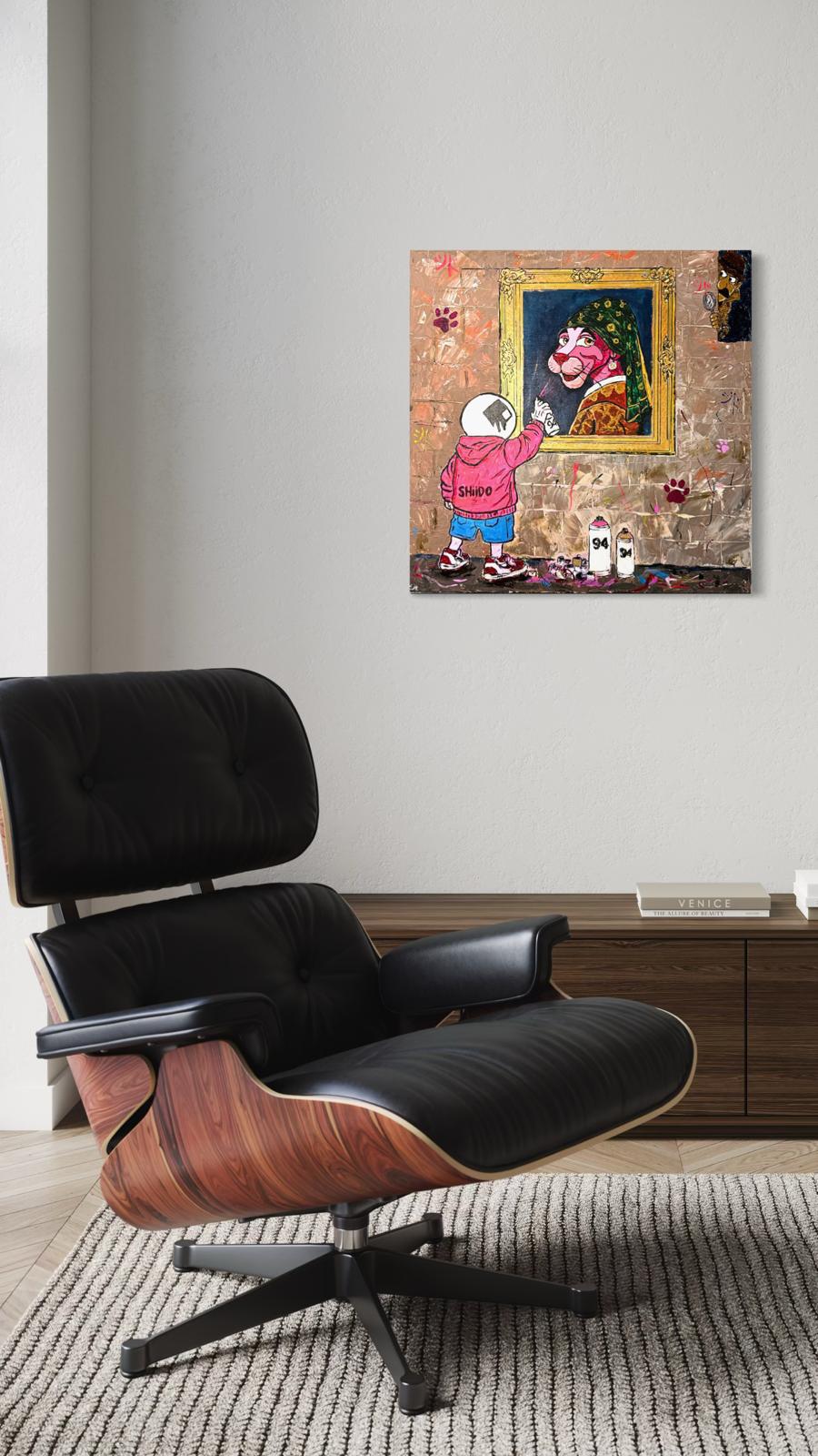 Pink Panther Rebellion  SHIIDO by CID シド — Urban Pop Expressionism