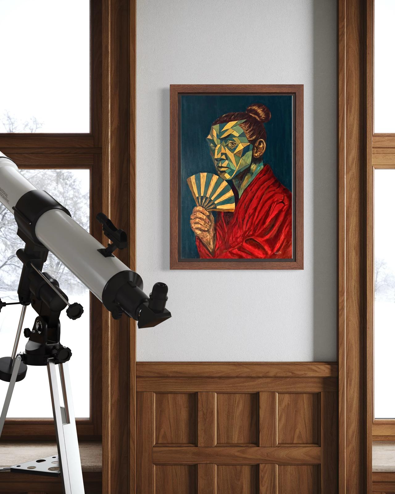 Figurative expressionistische Malerei von Ricardo CID シド, Originalkunstwerk in der Galerie erhältlich.